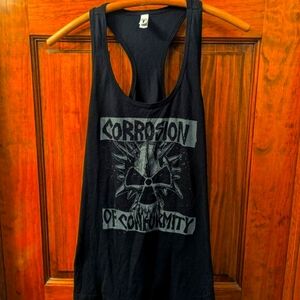 Corrosion Of Conformity Collectible Concert Tank. Size: Large